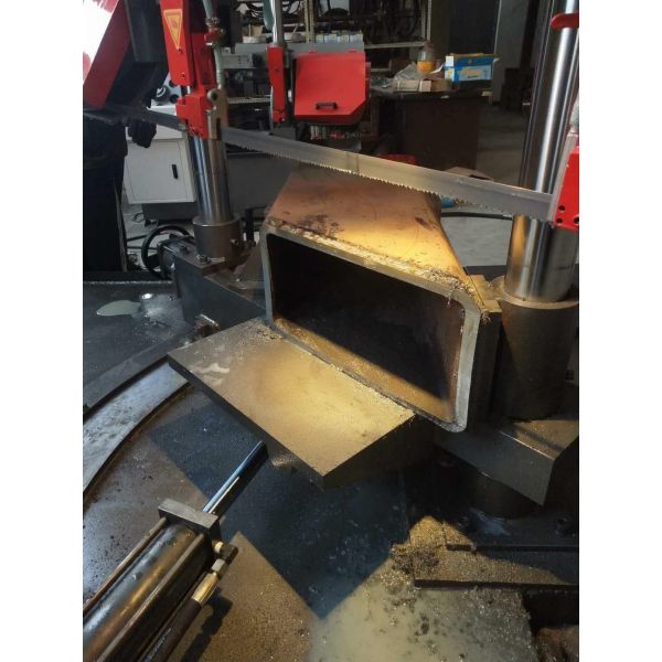 Buy Horizontal 3kw Cutting 300mm Diameter Semi Automatic Bandsaw Machine at wholesale prices