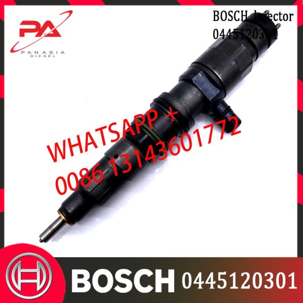 0445120301 Diesel Common Rail Fuel Injector Assy A4730700287 0445120300