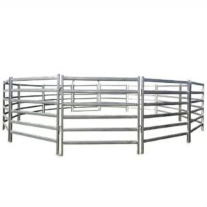 Height 1.6m Galvanized Cattle Livestock Panels Easy Assembly Farm Metal Fence