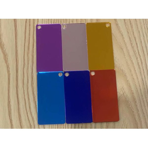 Buy 1mm Thick Plexiglass Mirror Sheets Cast Acrylic Plastic Board at wholesale prices