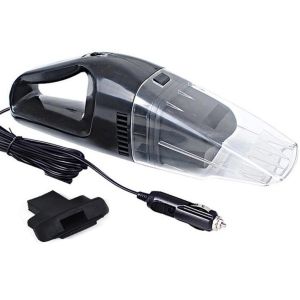 12v DC Black Portable Handheld Car Vacuum Cleaner With CE Certification