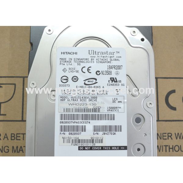 80 pin HP BF0368A4AC HGST HUS151436VL3800 3.5 inch 36.7 GB 15K RPM SCSI hard drive