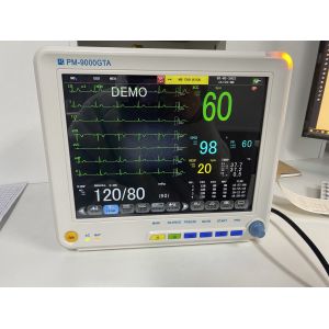 Portable Multi Parameter Patient Monitor with 12.1 Inch Display and Trolley/Wall