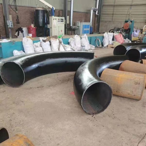 Buy Sand Blasting Black Oil Stainless Pipe Bend 72 Inch For High Pressure at wholesale prices