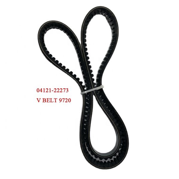 V Belt For Komatsu D70LE 04121-22273 9720 Spare Parts Online Support After Service