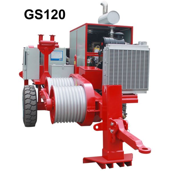 GS120 129kw 173hp Equipment Hydraulic Pulley With Cummins Engine
