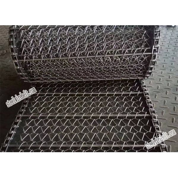 Baking Alkali Resisting Metal Conveyor Belts SS201 SS316L Wire Conveyor Belt