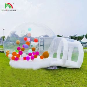 High Quality Commercial Balloon Inflatable Bubble House Tent with Bouncing