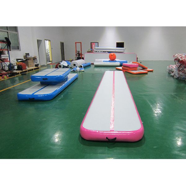 Buy Commercial Pink Air Track Gymnastics Mat 12m ,10m , 8m , 6m , 3m at wholesale prices