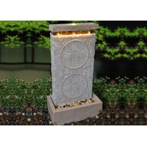China Handcrafted Outdoor Water Fountains With Led Lights on sale