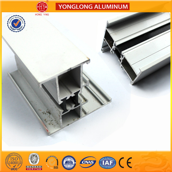 Independent Seal Structure Aluminum Door Profile Insulation Performance And