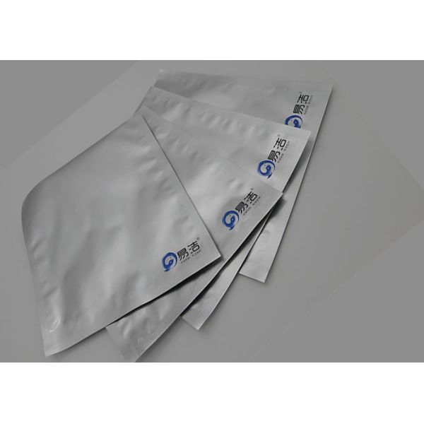 White Light Shield Aluminum Foil Bags Flat Customize Design Offset Pringting