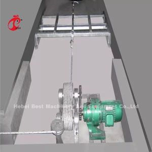 Electricity Poultry Farm Manure Handling System / Equipment 7kw Emily