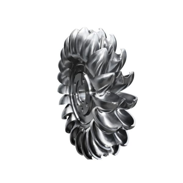 Vertical Installation Method Hydro Turbine Runner with Inlet Pressure of 10 MPa