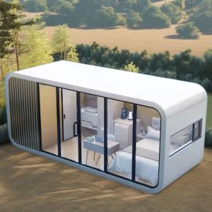 Fire Proof Apple Cabin House Steel Modular Prefabricated Mobile Home