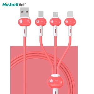 Abrasion Resistance Mobile Phone USB Cables