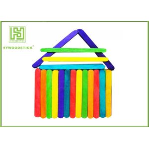 Healthy Fancy Wooden Craft Sticks Education Tools With Hot Stamping Logo