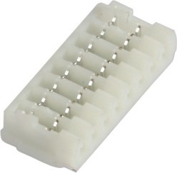 Quality Female 1.5mm 2~20P White Wafer Wire To Board Connector 1.0AMP for sale