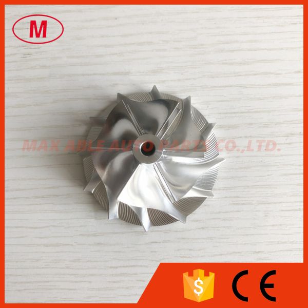 TD04HL 6+6 blades 49189-43400 1401-404-425 40.68/56.02mm turbo milling/aluminum 2618/billet compressor wheel