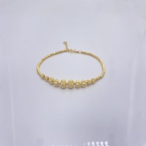 China Exquisite 18K Solid Rose Gold Heart Bracelet on sale