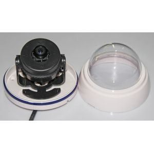 Mini Dome IP Camera with 180 Degree Fisheye Lens