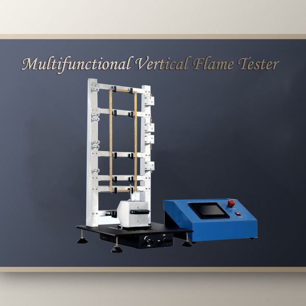 Buy Multifunctional Vertical Flammability Tester Machine ISO 6940 PLC Control at wholesale prices