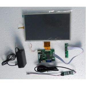 Quality open frame touchscreen 10.1&quot; inch LCD display VGA support HD AV monitor with 4line resistive touch panel for sale
