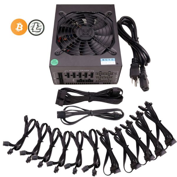 Buy Switch Power Supply 1800w 160-240v PSU Atx 1800W Full Modular Power Supply unit For GPU at wholesale prices