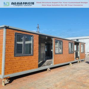 Luxury Tiny Prefab Modular Container House Expandable Office 20ft 40ft