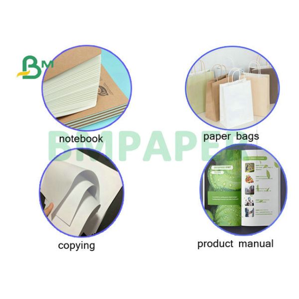 100% Natural Wood Pulp 70gsm 80gsm Uncoated Woodfree Paper Sheet For Printing 100% Natural Wood Pulp 70gsm 80gsm Uncoated Woodfree Paper Sheet For Printing