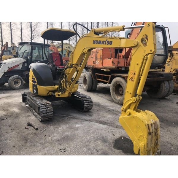 Used Komatsu PC30mr Mini Crawler Excavator Secondhand Hydraulic Komatsu PC30mr
