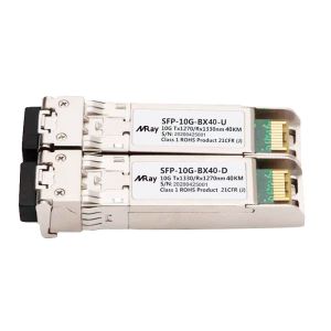 Bidi 10g Sfp+ Er , 10gb Single Mode Sfp Metal Enclosure Lead Free