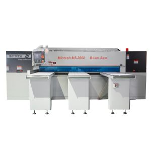 ISO9001 4500RPM Panel Beam Saw , 21KW CNC Panel Saw Machine