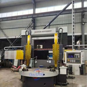 CNC Vertical Lathe CK5240 4000mm Turning Diameter 2-Axis