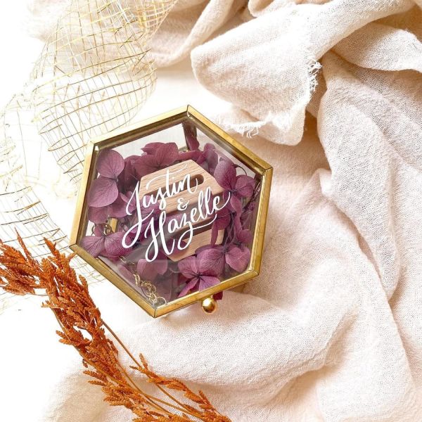 Buy Hexagonal Greenhouse Glass Jewelry Storage Box at wholesale prices