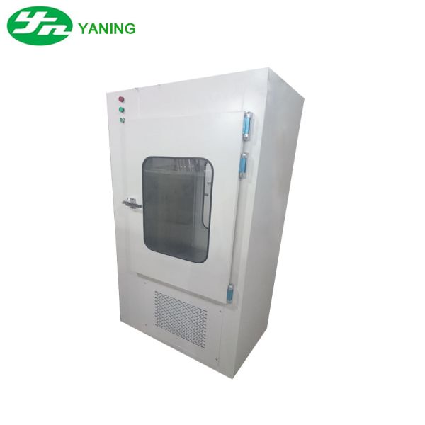 Clean Room Air Shower Pass Box Powder Coating Steel Body 660*500*600mm External Size