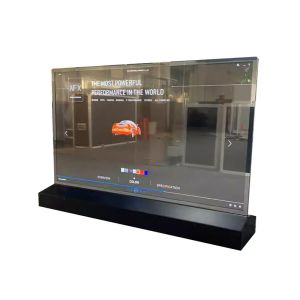 4K Resolution Transparent OLED See Through Screen Capacitive Touch