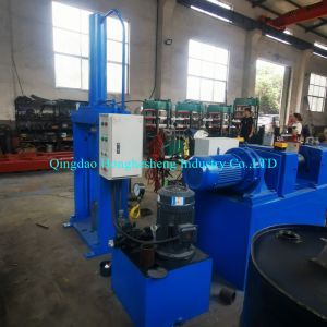 Single Knife Rubber Bale Cutter Vertical Hydraulic 20-30mm/s