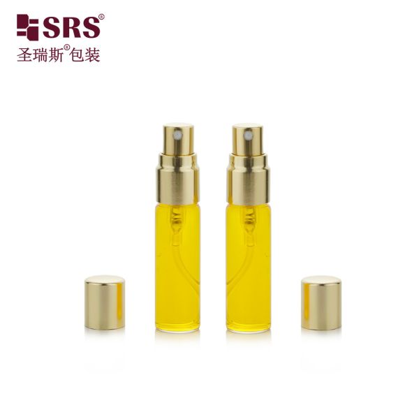 BLPA-5ML Travel Size Good Quality No Leakage Fine Mist Aluminum Spray Pump Bottle Printing Available