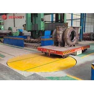 Q235B Steel Train Station Move Locomotive Turntable