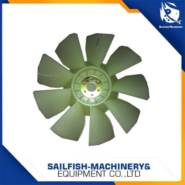 Hot sale good quality 6D102 engine fan cooling blade for KOMATSU PC200-6 PC200-7 excavator