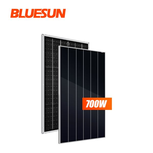 Buy High Efficiency Shingled Double Glass 700w 700watt 700wp Solar Panel for Home and Industrial Application at wholesale prices
