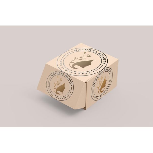 Glossy Lamination Small Paper Packaging Kraft Brown Subscription Mailer for Mailing