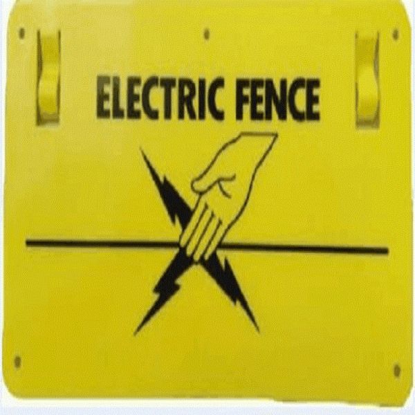 Buy 250x132mm PP Double Printing Plastic Warning Sign 250mm Length at wholesale prices