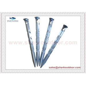 Steel Ripple Tent Peg stakes