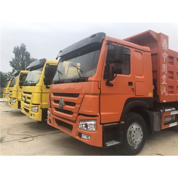 Chinese Brand Good Quality HOWO Used 30cbm Front Tipping Truck 12 Tyre Tipper 8X4 Dumper 60 Ton Dump Truck for Sale