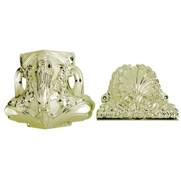Buy American Style Coffin Corner Light Gold Plating ABS Plastic Material SGS Certified at wholesale prices