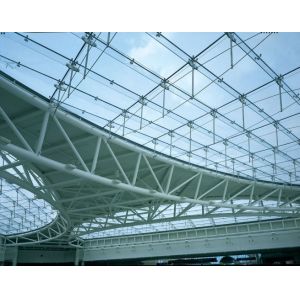 Cutting Service Prefabricated Steel Structures Hangar Bolt Connection Included