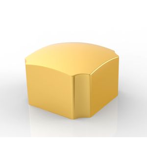 Deluxe Custom Design Perfume Bottle Cover LOGO Available Zinc Alloy