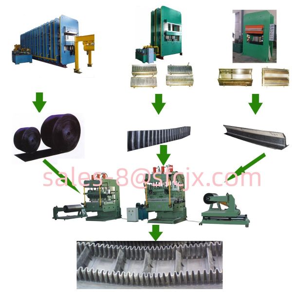 Buy Cooling Chamber Design Sidewall Belt  Rubber Vulcanizing Press Machine Customization at wholesale prices